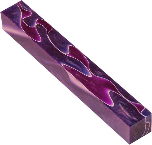Penn State Industries WXLB1034 Lava Bright Classic Acrylic Pen Blank (Purple & Lavender) in Saudi Arabia