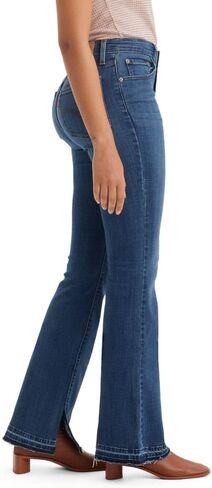 Levi's Women's 726 High Rise Flare Split Hem Jeans, (New) Everyone's A Winner, 32 Short in Saudi Arabia