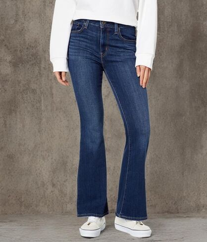 Levi's Women's 726 High Rise Flare Split Hem Jeans, (New) Everyone's A Winner, 32 Short in Saudi Arabia