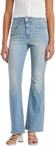 Levi's Women's 726 High Rise Flare Split Hem Jeans, (New) Everyone's A Winner, 32 Short in Saudi Arabia