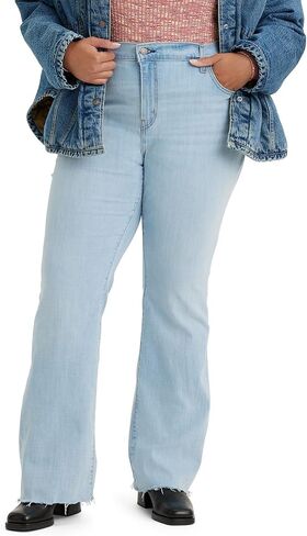 Levi's Women's 726 High Rise Flare Split Hem Jeans, (New) Everyone's A Winner, 32 Short in Saudi Arabia