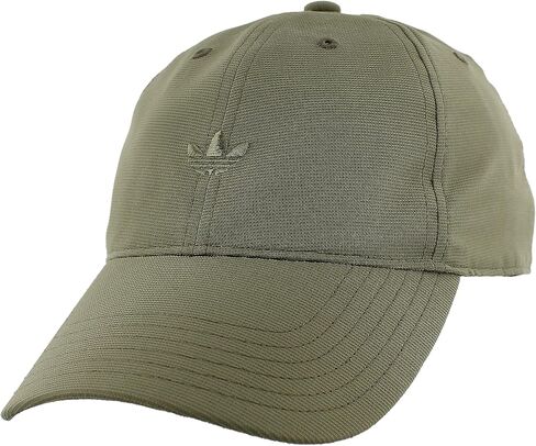 adidas Originals Men's Relaxed Strapback Cap, Maroon/White, One Size in Saudi Arabia