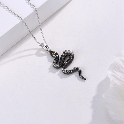 Feijiesi Bat Necklace 925 Sterling Silver Halloween Bat Necklace Gothic Jewelry for Women Girls in Saudi Arabia