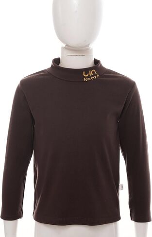 Kids Girls Long Sleeve Undershirt Basic Thermal Tops Children Winter Turtleneck Warm T-Shirt Pullover Tee in Kuwait