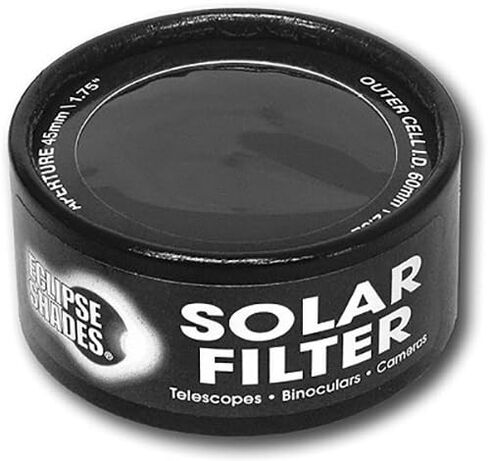 Rainbow Symphony Solar Filter 60mm Black Polymer in Kuwait