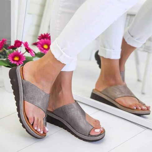 Wedge Sandals for Women Comfy Platform Sandal Shoes Summer Beach Travel Fashion Slipper Flip Flops Sandals in Saudi Arabia