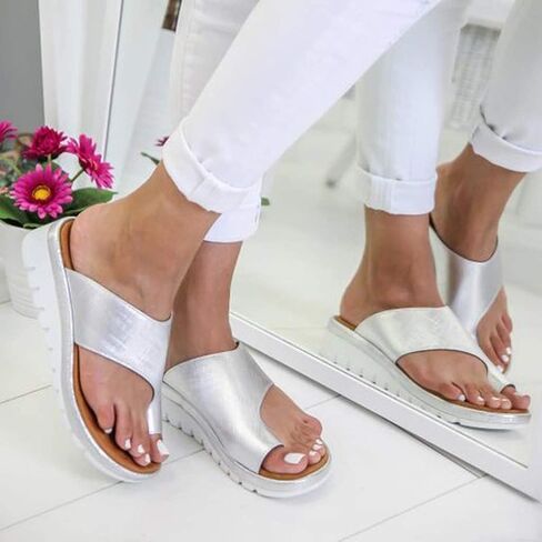 Wedge Sandals for Women Comfy Platform Sandal Shoes Summer Beach Travel Fashion Slipper Flip Flops Sandals in Saudi Arabia