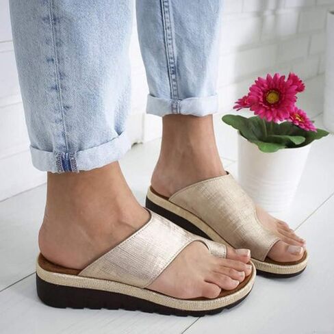 Wedge Sandals for Women Comfy Platform Sandal Shoes Summer Beach Travel Fashion Slipper Flip Flops Sandals in Saudi Arabia