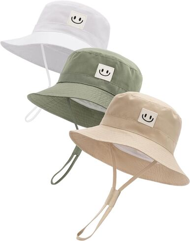 FURTALK Toddler Baby Sun Hat for Boy Girl Kids Bucket Beach UPF 50+ Summer Hat in Kuwait