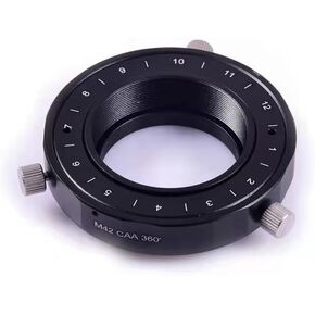 Upgraded M42 / M48 / M54 / M68 CAA 360° Rotation Camera Angle Regulator(M42)