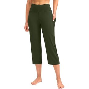 Womens Wide Leg Yoga Pants Casual Five Yoga Shorts Summer Wide Leg Capris Women's Capri Pants Summer Loose Yoga
