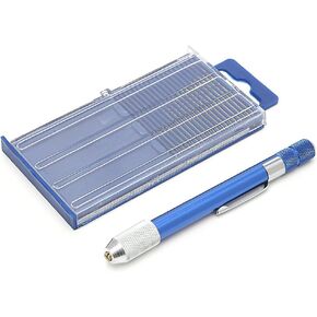 21 PCS Twist Drill Bits Set Index 61-80 for W/Aluminium Hand Trading for Hobby High Speed ​​Steel