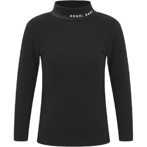 Girls Thermal Tops Underwear Long Sleeve Undershirt Base Layer Warm Shirt for Dance Yoga Gym