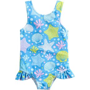 Rash Guard Toddler Prints 1 Swimwear Beach Swimsuit Bikini Swim Cover Up Kids