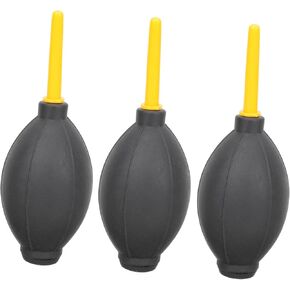 POPETPOP 3Pcs Air Blower Cleaning Tool TPE Material Dust Blower for Digital Cameras Lcds Keyboards and Sensitive Electronics Ergonomic Design for Easy Use