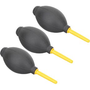 3Pcs Camera Air Blower TPE Lens for Precise Instruments Safe Dust Removal for Tv Monitor LCD Eyeglasses and Electronics Powerful Airflow with Long Mouthpiece
