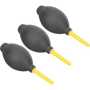 DOITOOL 3Pcs Rocket Dust Blower for Electronics Camera Cleaning Ergonomic Design One Way Valve for Lenses Screens and Sensitive Devices Air Duster for Deep
