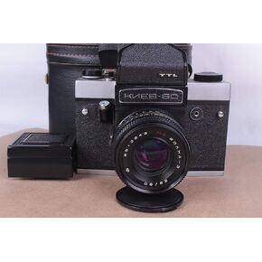 Kiev-60 TTL SLR Medium Format 6x6 USSR MC Volna-3 Pentacon Six Mount Russian