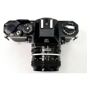Nikon Nikkormat EL 35MM SLR Film Camera Kit with Lens. (Renewed)