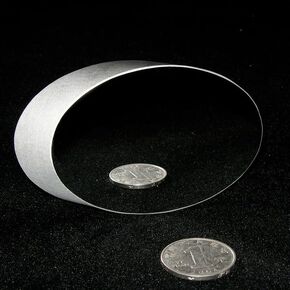 Southst Short Axis Secondary Mirror for DIY Newtonian Reflecting Astronomical Telescope Oblique Flat Mirror 20-70mm (Diameter: 40mm)