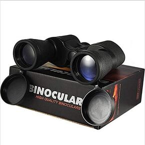 Practical Telescope Catadioptric Telescope 20X50 Powerful Outdoor Hd High Zoom Blue Film Double Barrel Metal Nonslip Telescope for Hunting/Camping Telescope