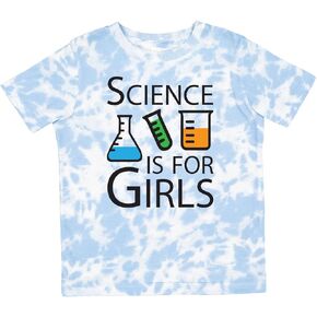 inktastic Science is for Girls Toddler T-Shirt