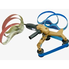 40A & 25 Belts Pipe Polisher Grind Sander BLUEROCK Tools Belts by fits Metabo