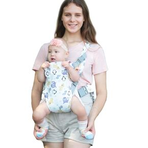 KIYUMI Carrier Portable Newborn Toddler Baby Sling Carrier,Lightweight & Breathabl Hip 4 in 1 Carry Child Infant Sling(8-35lbs),Fruit