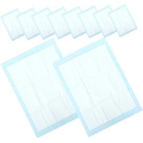 SUPVOX 10 Pack Covers Newborn Sheet for Boys and Girls Thick Absorbent Cotton Pe Material