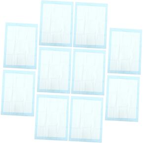 Sosoport 10Pcs Disposable Changing Pads Thick High Absorbency Changing Table Cover Changing Pad for Newborns Leakproof Protection