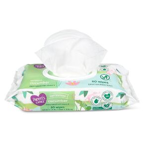 Parent's Choice Baby Wipes Value Pack Cucumber 240 Count