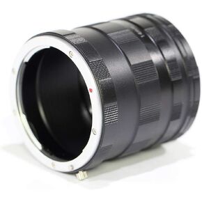 Macro Extension Tube Set Kit for Extreme Close-up, Suit for Canon EOS R RP Camera