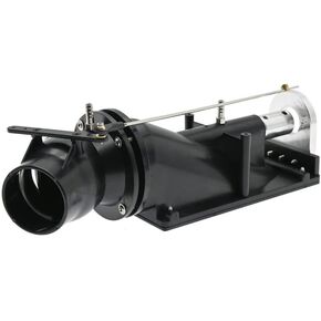 40mm Water Thruster Sprayer Pump Water Pump with 3 Blades Propeller Fit 775 Motor for RC Boat Black