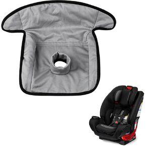 Car Seat Protector Compatible with Britax, Waterproof Fabric Child Seats Cover with Non-Slip Backing, Machine Washable Liner Under Car Seat for Baby with Thick Padding