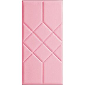 Wall Padding Panels, Wall Mats for Padding Kids Scratch Resistant and Wear Resistant, Wall Cushion Paddingsuitable for Bedrooms(Pink,30 * 60cm)