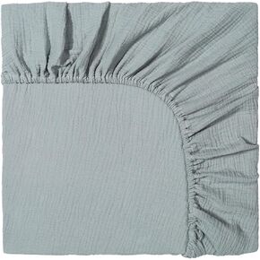 Breathable Baby Bassinet Sheets Removable Cradles Fitted Sheet Changing Mat Protectors for Newborn Infant Crib