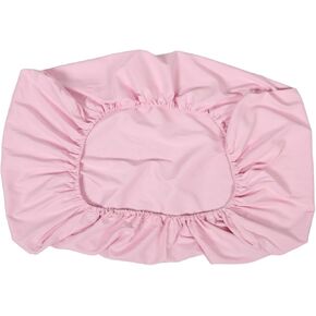 DECHOUS Sheet Mini Fitted Sheet Muslin Cotton Mattress Protector Covers Topper Breathable Bassinet Cradle Mattress Cover Pink Fiber