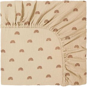 Breathable Baby Bassinet Sheets Removable Cradles Fitted Sheet Changing Mat Protectors for Newborn Infant Crib