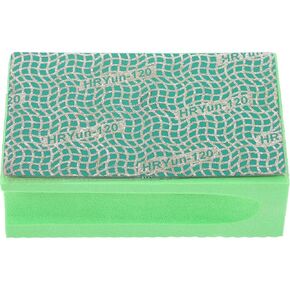 Diamond Hand Polishing Pad for Glass and Stone Ergonomic Design Durable Sanding Sponge for Jade Agate and Tile Finishing Compact Lightweight Polishing Tool