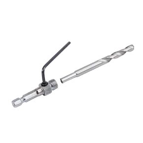 Automatic Center Drill Bit Set Self Centering Hinge Tapper Core Hole Puncher Woodworking Tool Replacement for Cabinet Door(Hinge Drill Bit 7PC)