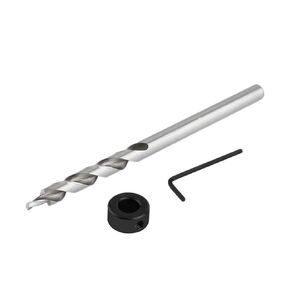 1Pcs Twist Step Drill Bit 3/8" for Manual Pocket Hole 9/9.5mm 1/4" Hex Round Shank(9.5mm,Hexagonal)