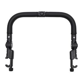 Stroller barr – Soft Foam Padding, Detachable Crossbar, Adjustable Handlebar | comfortablee Baby Stroller Bumper barr, PU Leather Grip Accessory, universall Fit for Most Strollers, Convenient Armrest