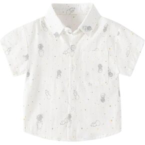 Toddler Boys Golf Polo Collared Shirts Cute Graphic Tops Tees Summer Athletic Tops Performance Polo Shirts for Boys