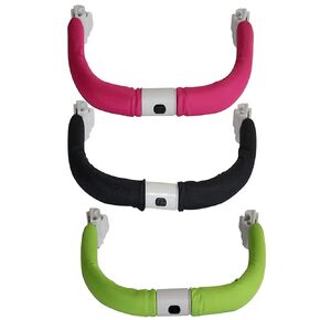 Stroller Accessory Humane Design Baby Stroller Handle Handlebar Armrest Baby Handlebar Armrest Bumper Bar Detachable for The Round Pipe of The Car