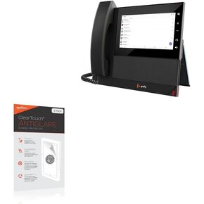 BoxWave Screen Protector Compatible with Polycom CCX 600 - ClearTouch Anti-Glare (2-Pack), Anti-Fingerprint Matte Film Skin
