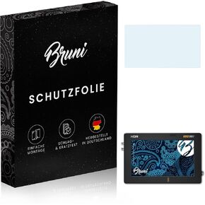 Screen Protector compatible with Blackmagic Design Video Assist 5 12G HDR Protector Film, crystal clear Protective Film (2X)