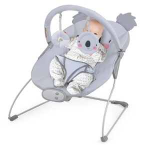 Baby Joy Baby Bouncer ، مقعد الحارس المحمولة مع الاهتزاز والموسيقى ، غطاء قابل للإزالة ونسيج ، تسخير سلامة 3 نقاط ، حارس الأطفال للأطفال من 0 إلى 6 أشهر إلى 20 رطلاً