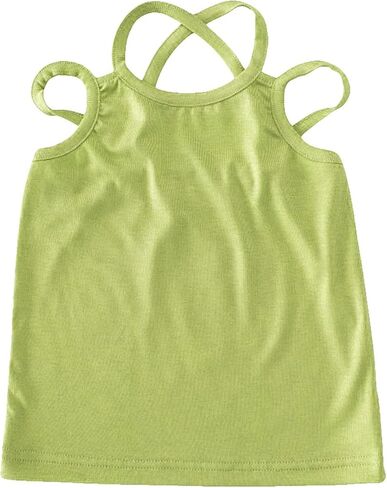 T Shirts Toddler Summer Top for Girls Cotton Blend Kids Underwear Girls Camisole Children Undershirt Baby Singlet in Saudi Arabia