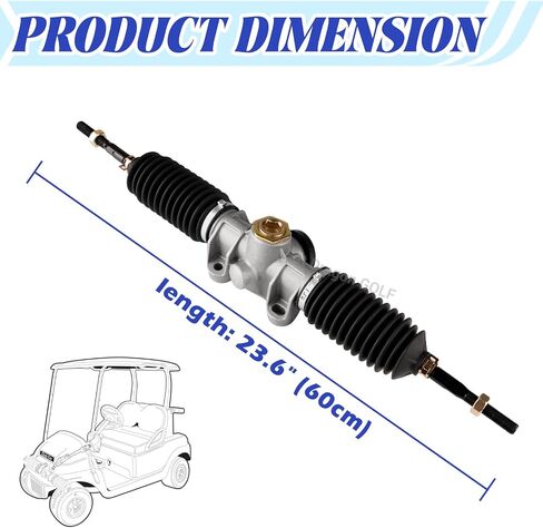 Panglong Club Car Precedent Steering Rack, Club Car Tempo Steering Rack, Golf Cart Steering Gear Box Assembly Suitable for 2004-Up Club Car Precedent and 2018-Up Tempo, OEM 102288601 in Saudi Arabia