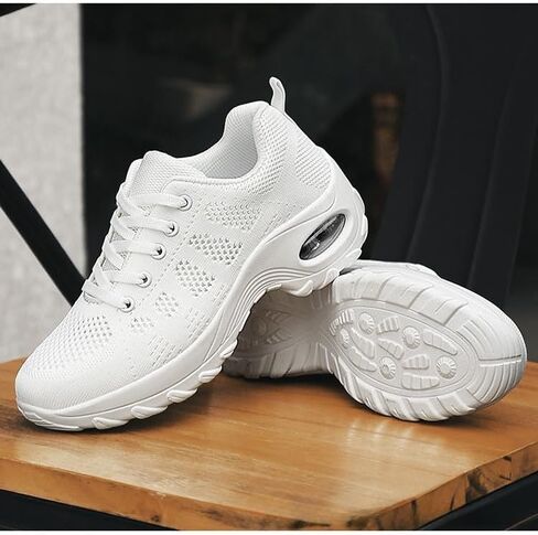 Women's Athletic Running Shoes - Breathable Mesh, Non-Slip, Cushion Shock AbsorptionTPU Sole- for Women - Suitable for Running, Jogging, and Everyday Wear for Fitness Enthusiasts in Saudi Arabia